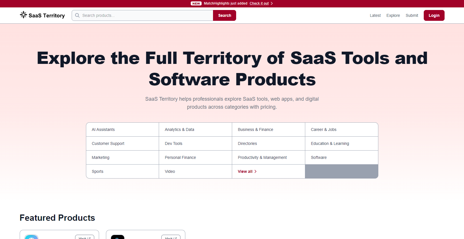 SaaS Territory preview