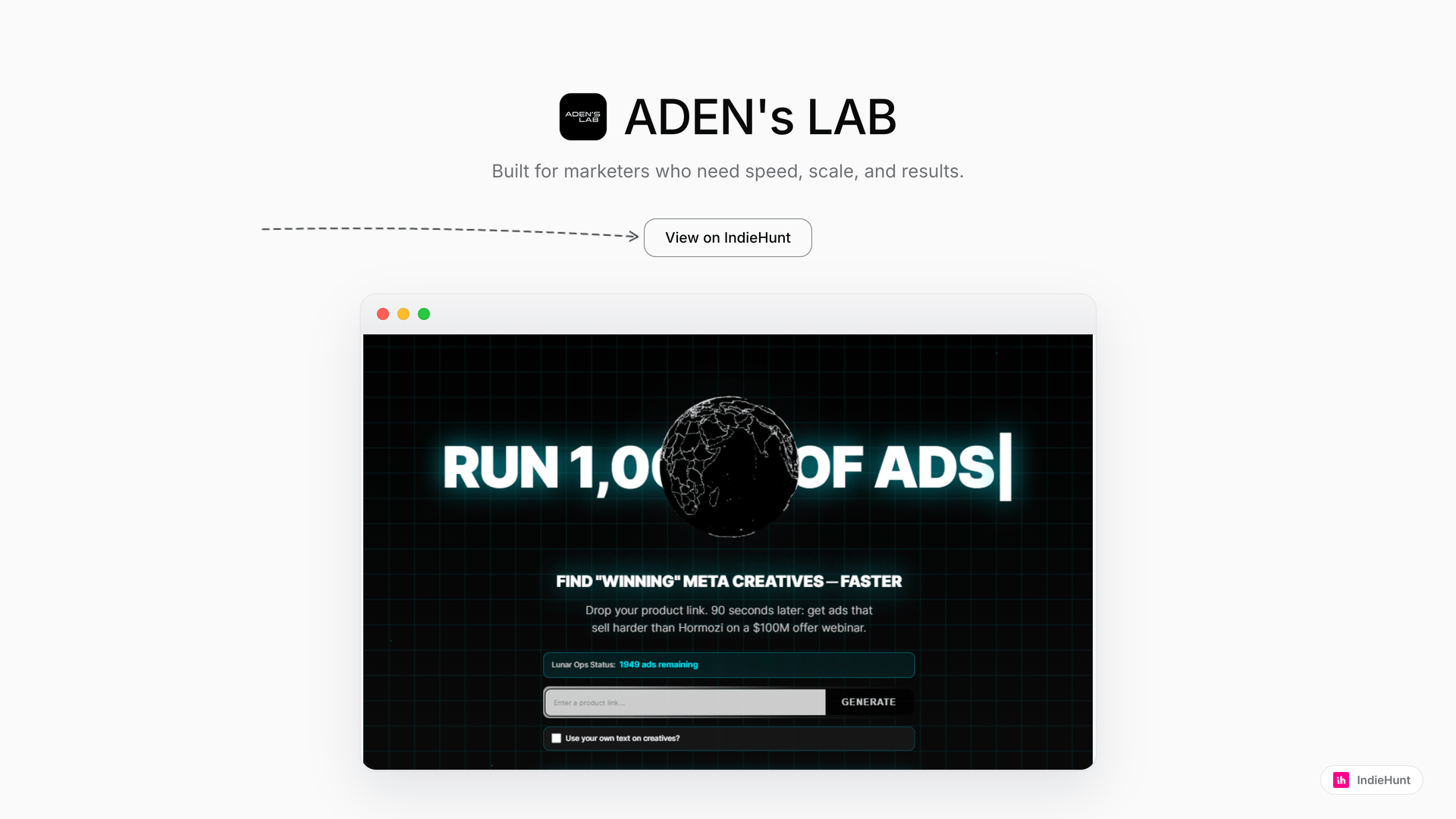 Combat Creative Fatigue with ADEN'S LAB AI-Powered Meta Ads
