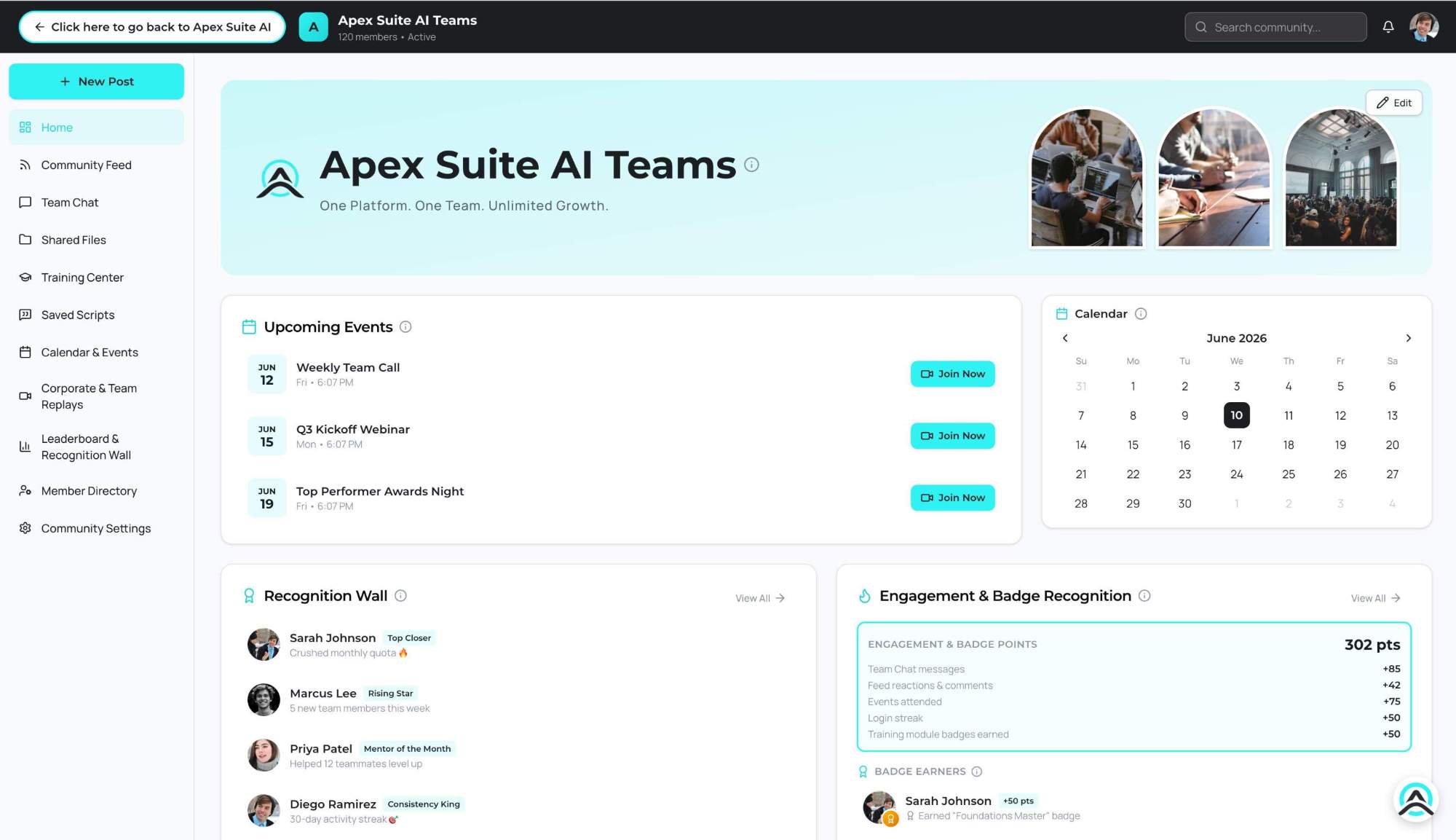 Apex Suite AI preview