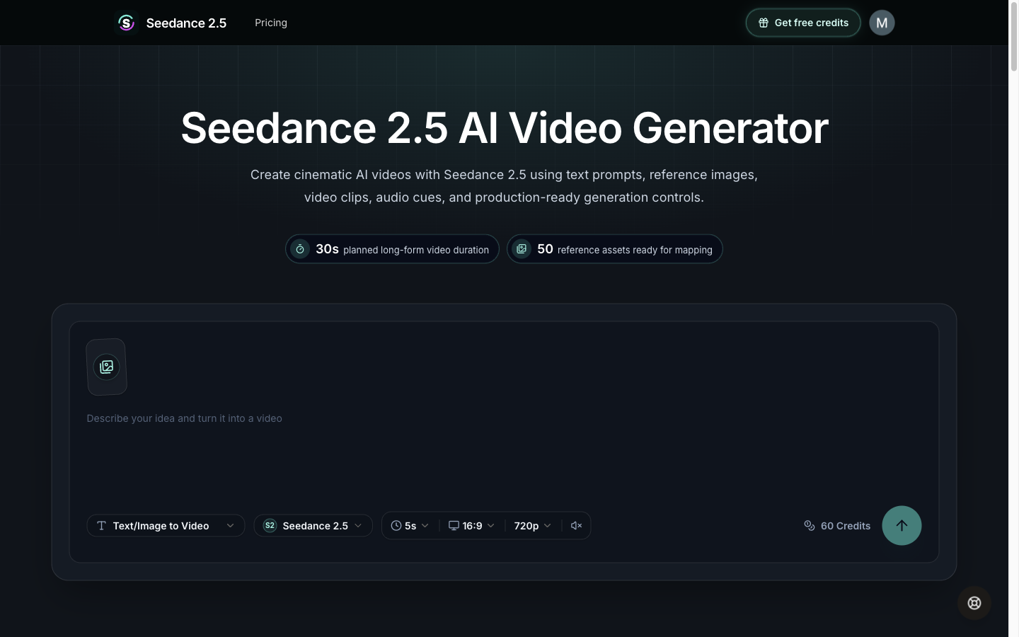 Seedance 2.5 AI Video Generator preview