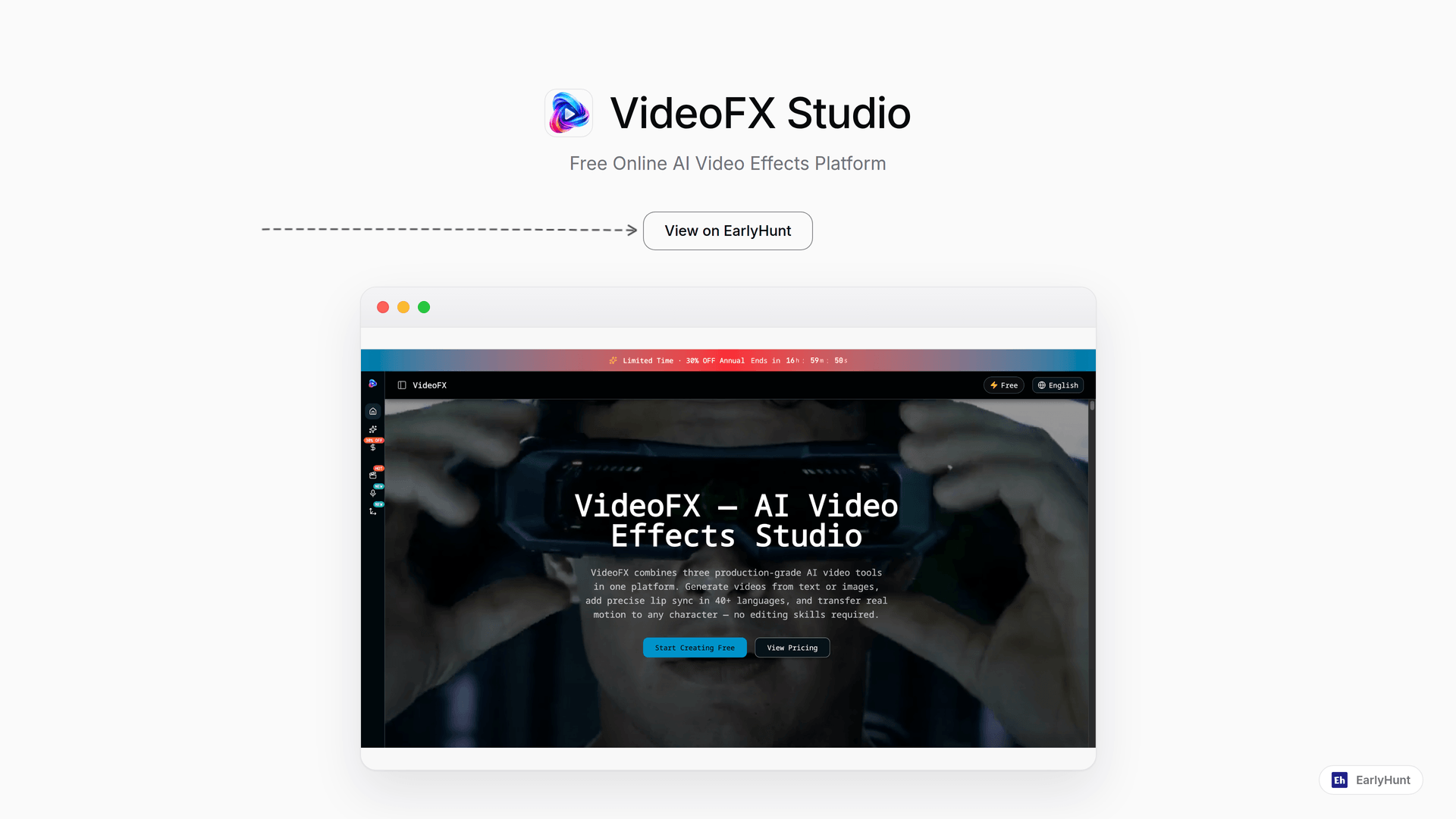 Streamline Video Creation with VideoFX Studio's AI Tools