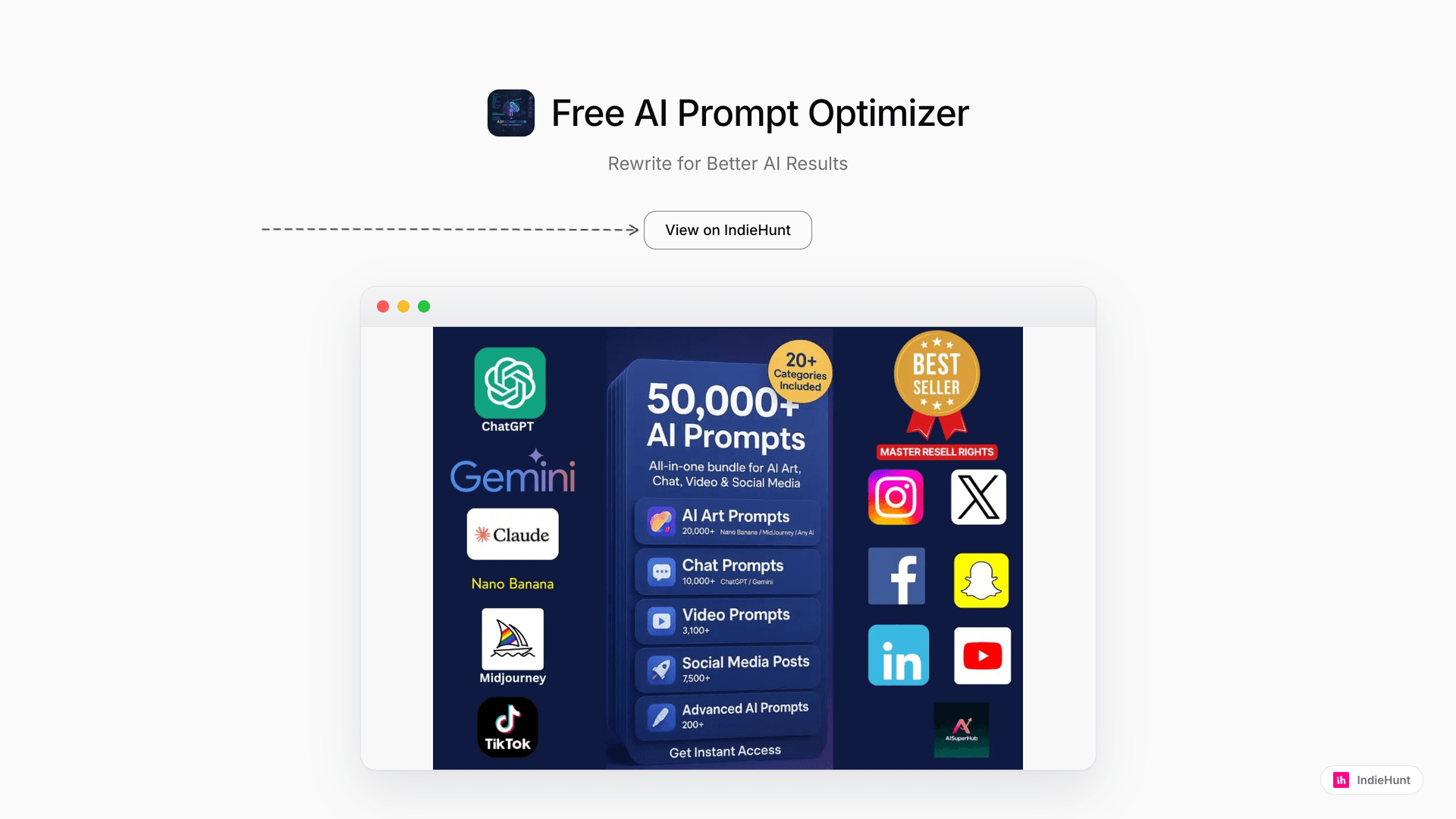 Optimize AI Prompts for Better Results with Free Tool