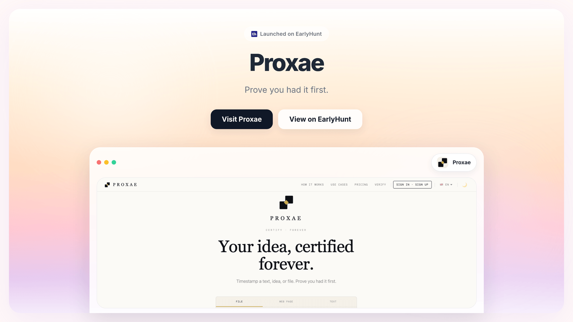 Secure Intellectual Property with Proxae's Blockchain Tool