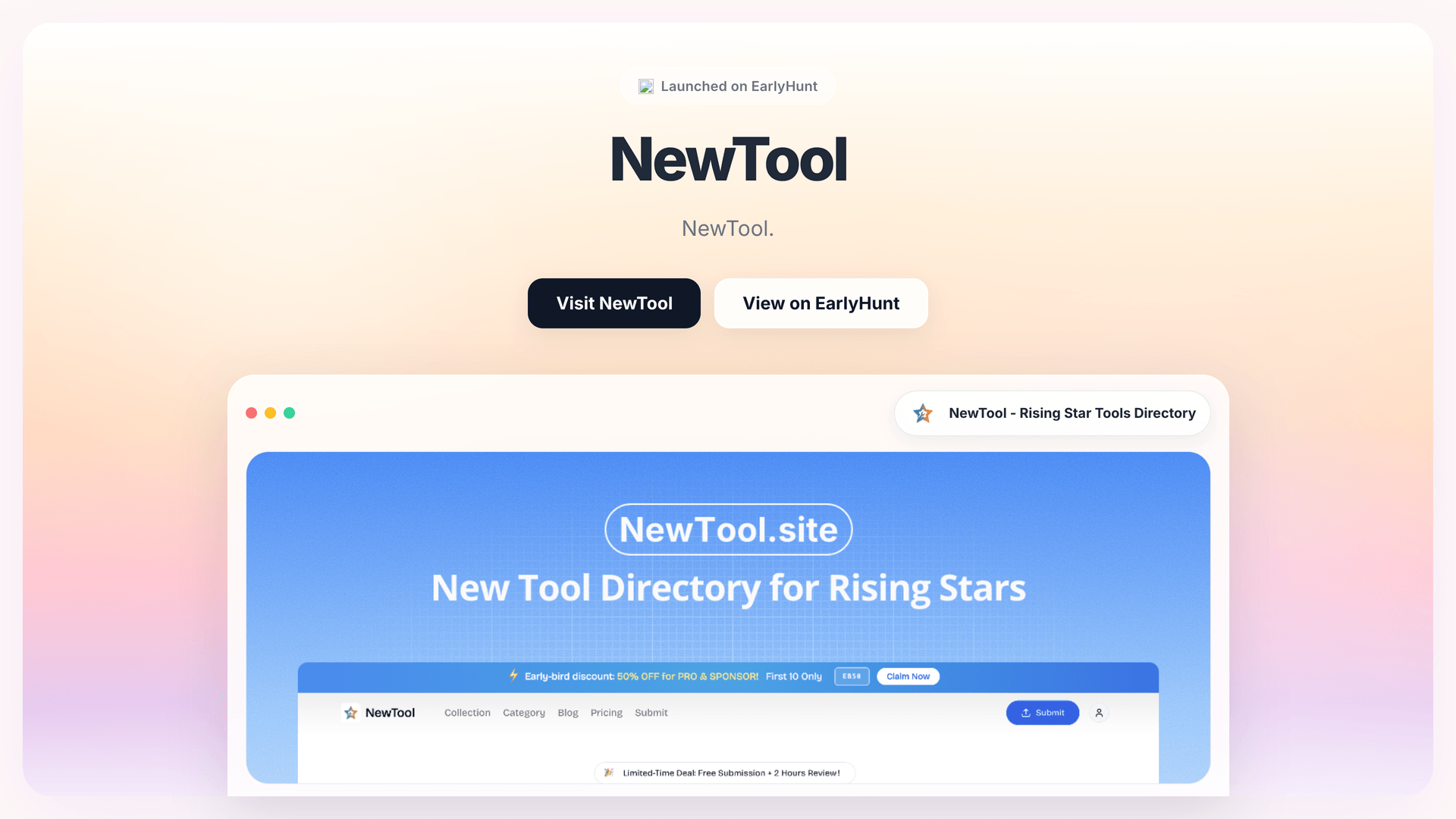 Discover Innovative Web Tools with NewTool Directory
