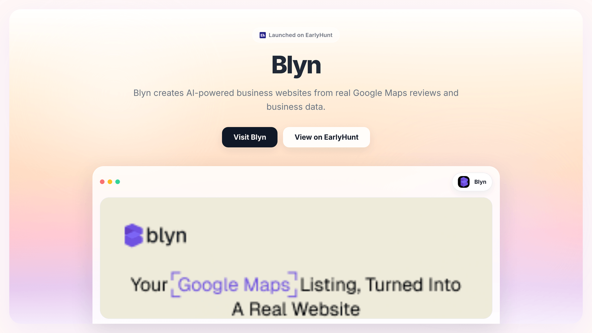 Streamline Local Website Creation with Blyn's AI Solutions