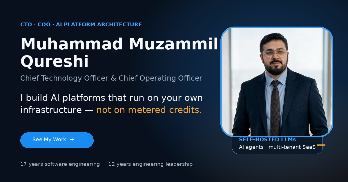 Muhammad Muzammil Qureshi preview