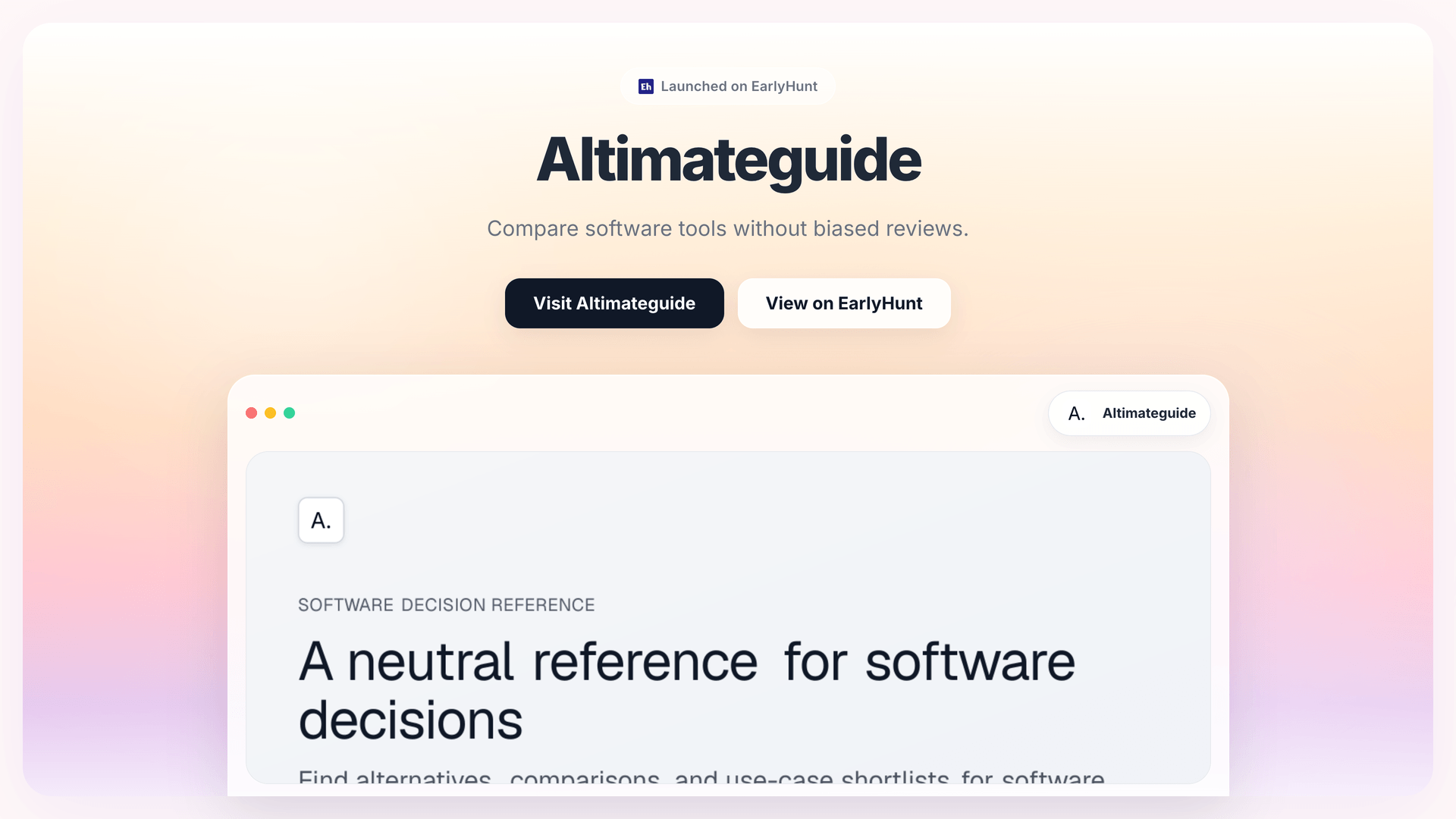 Navigating Software Choices: How Altimateguide Simplifies Decisions