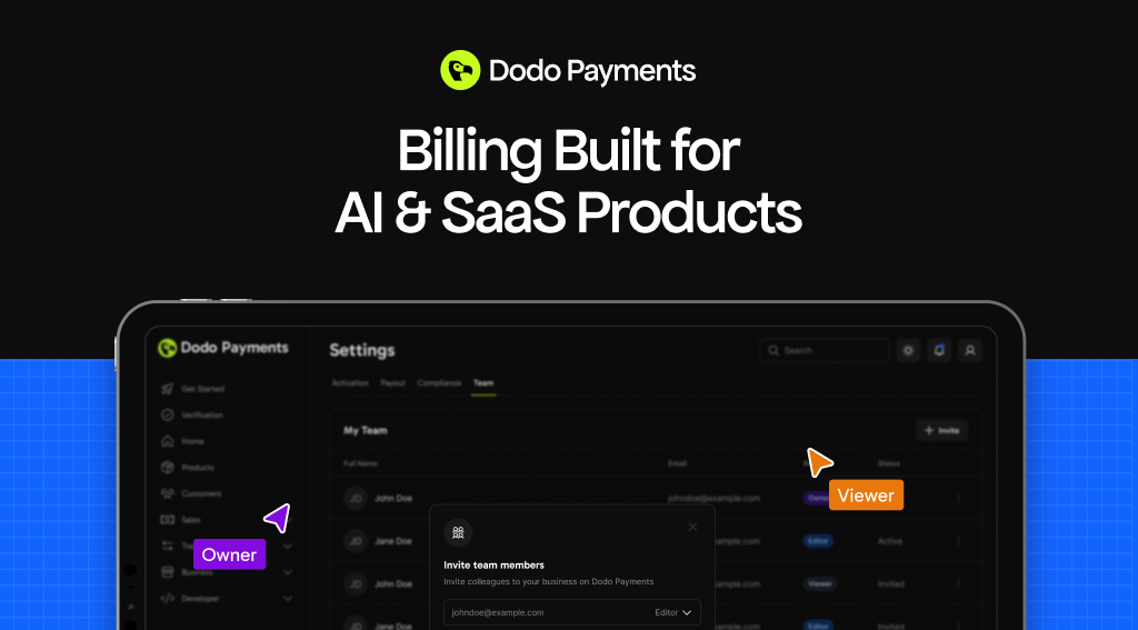 Dodo Payments preview