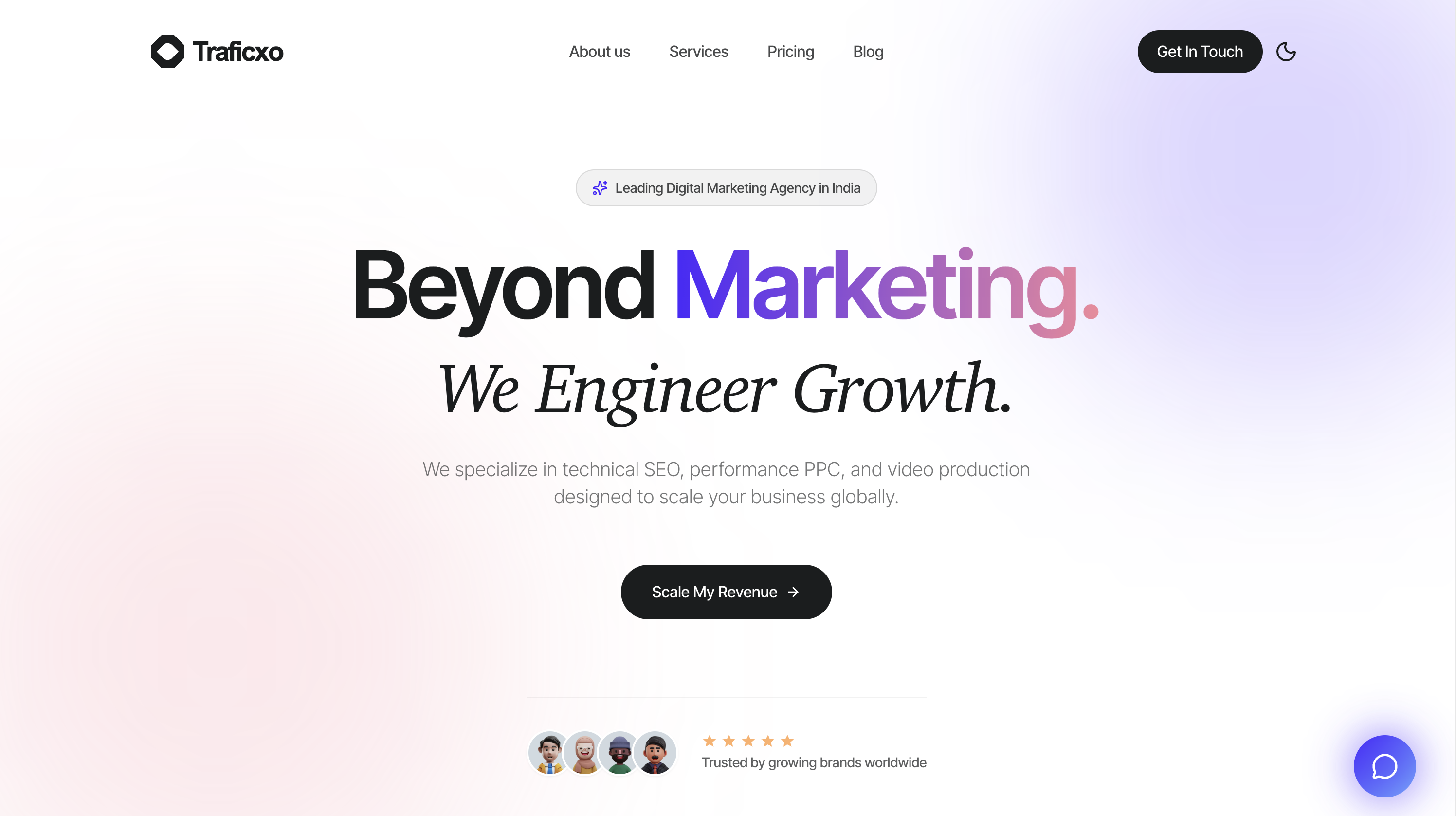 Best Digital Marketing Company in India | SEO, PPC & Web — Traficxo preview