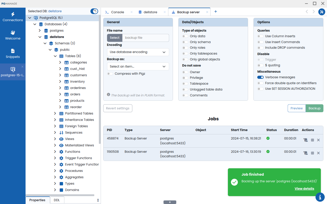 Audax Data Manager preview