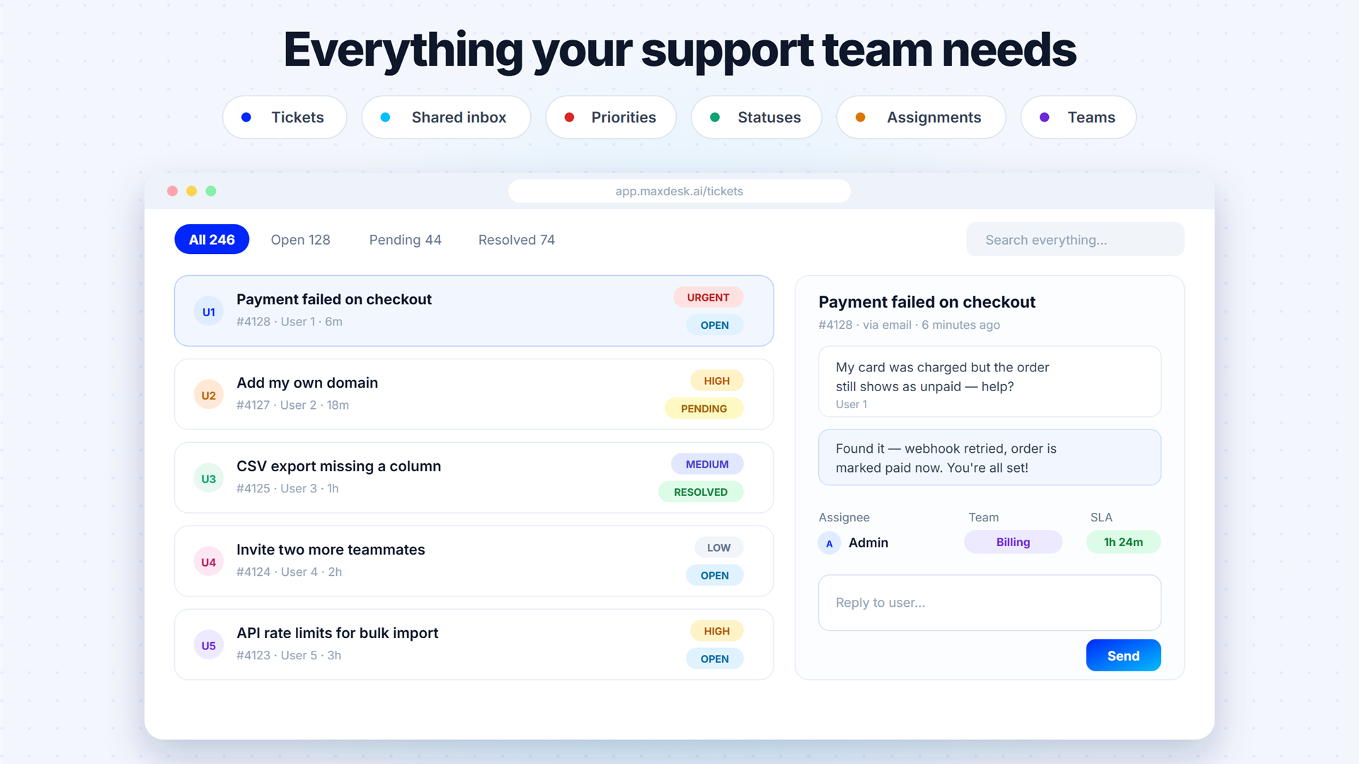 Maxdesk preview