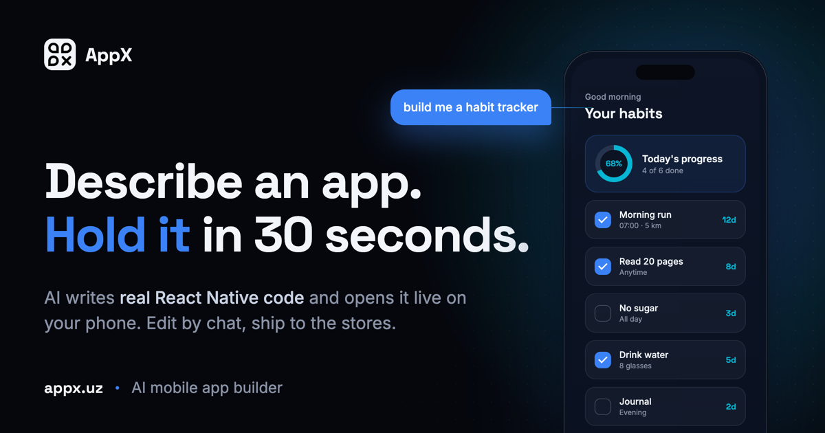 AppX preview