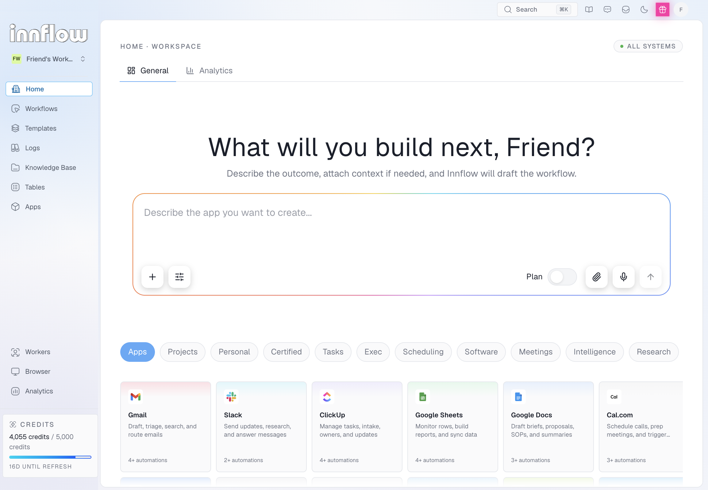 innflow screenshot 1