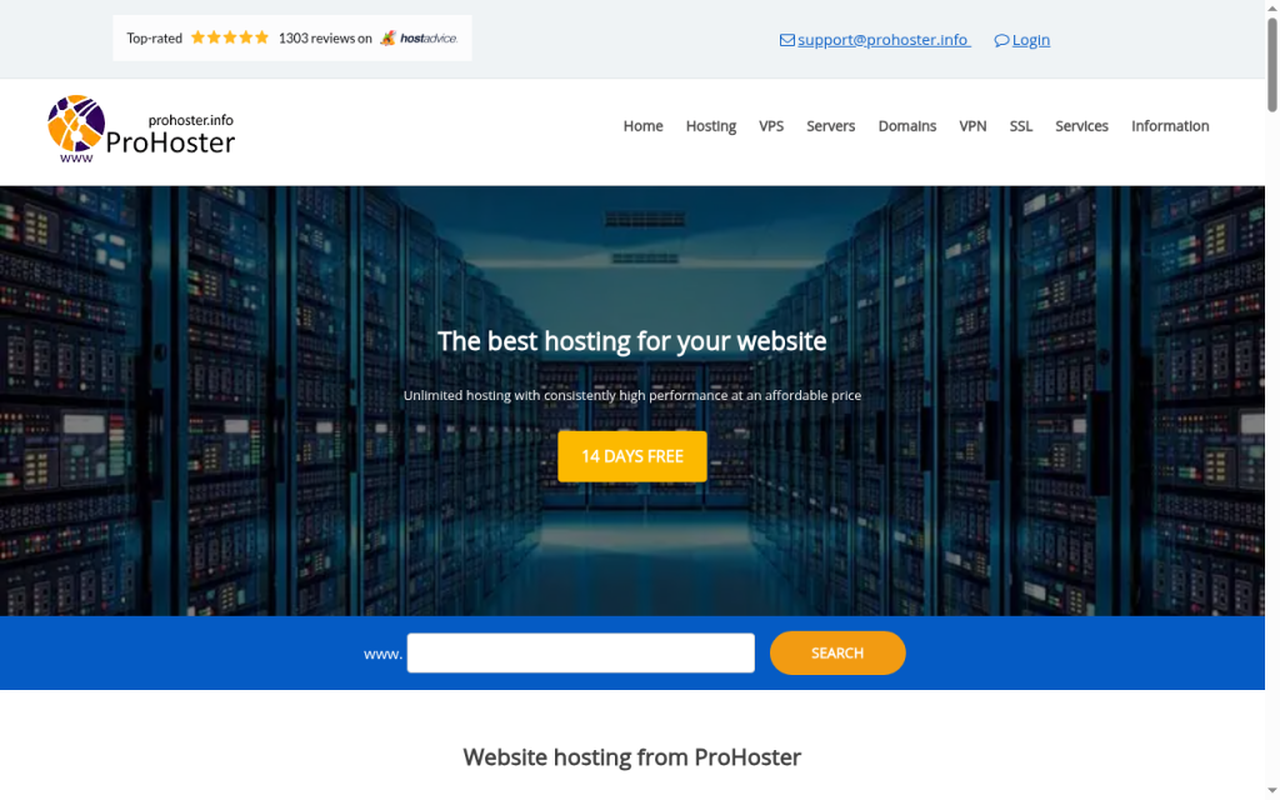 ProHoster preview