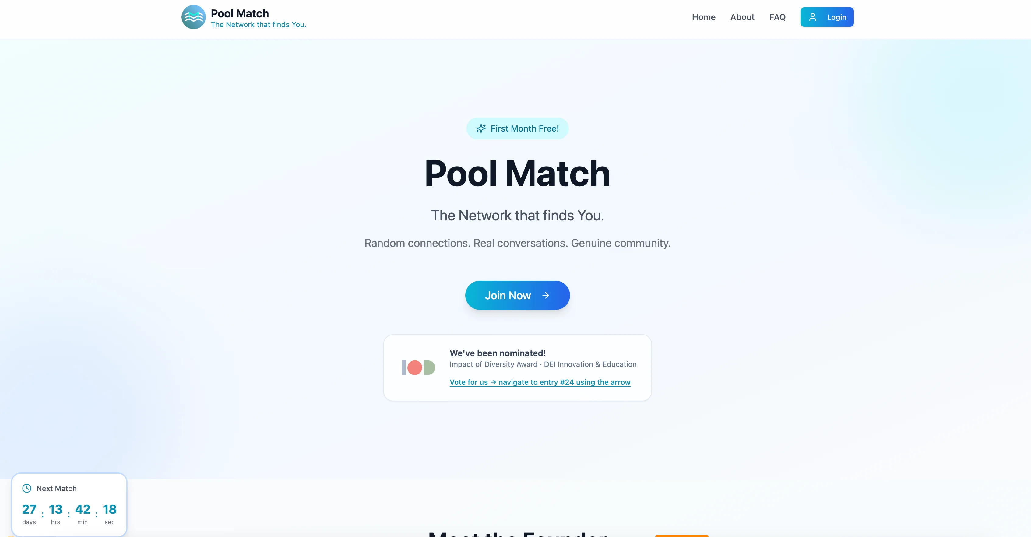 Pool Match preview