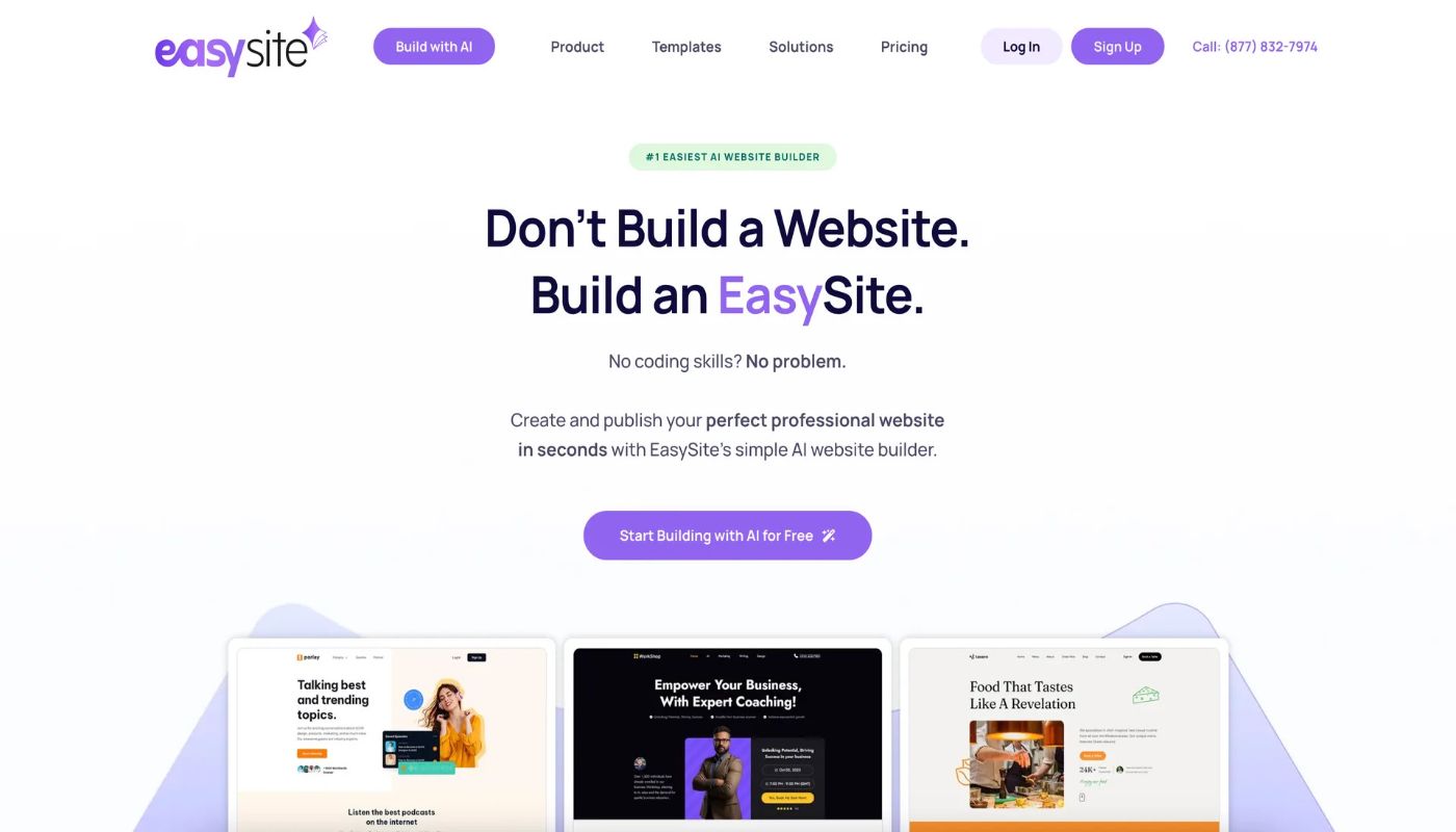 EasySite preview