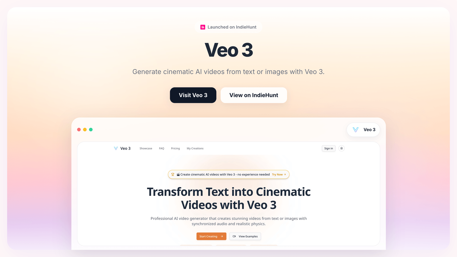 Harness AI for Cinematic Videos: Veo 3's Approach to Simplicity