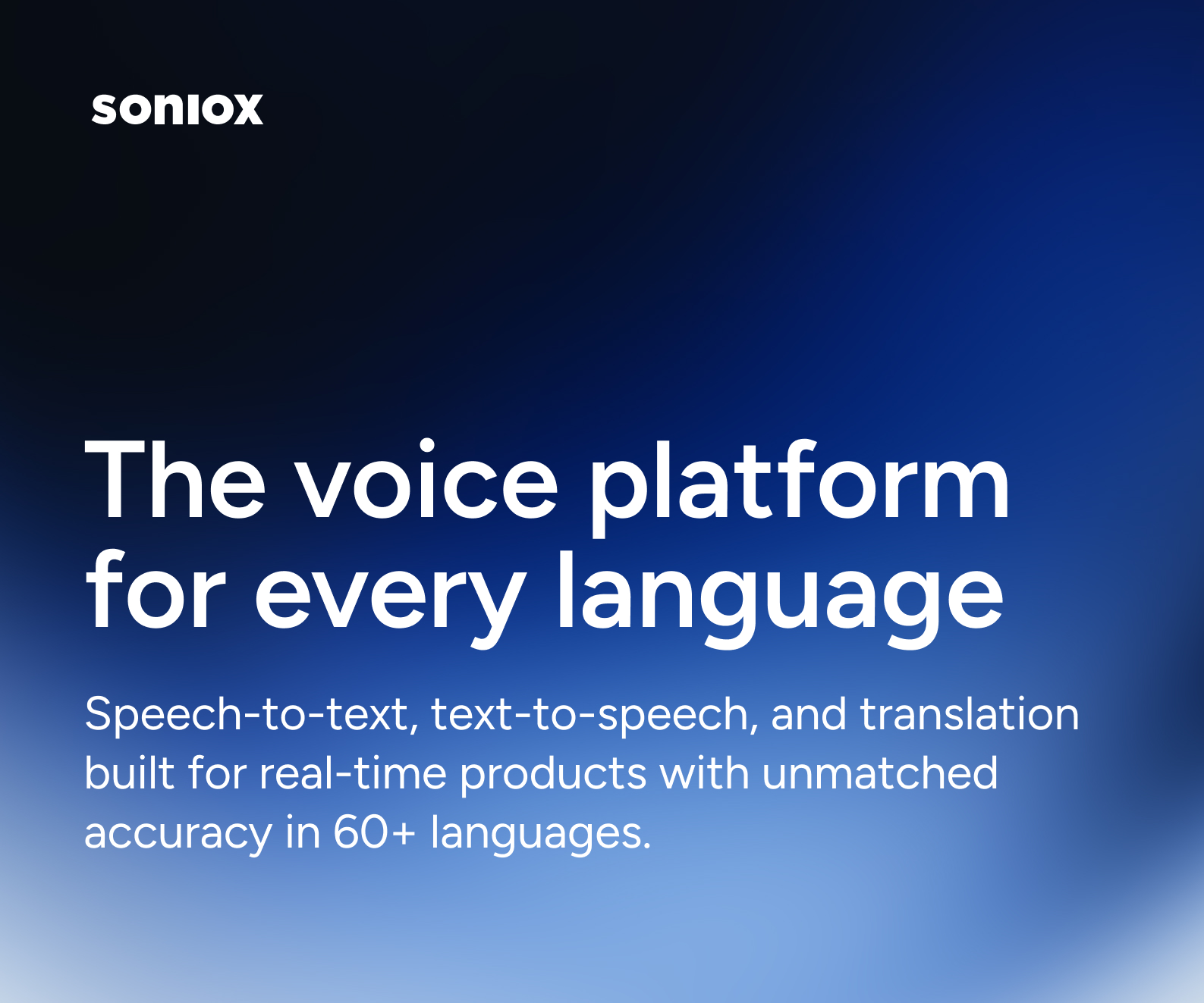 Soniox preview