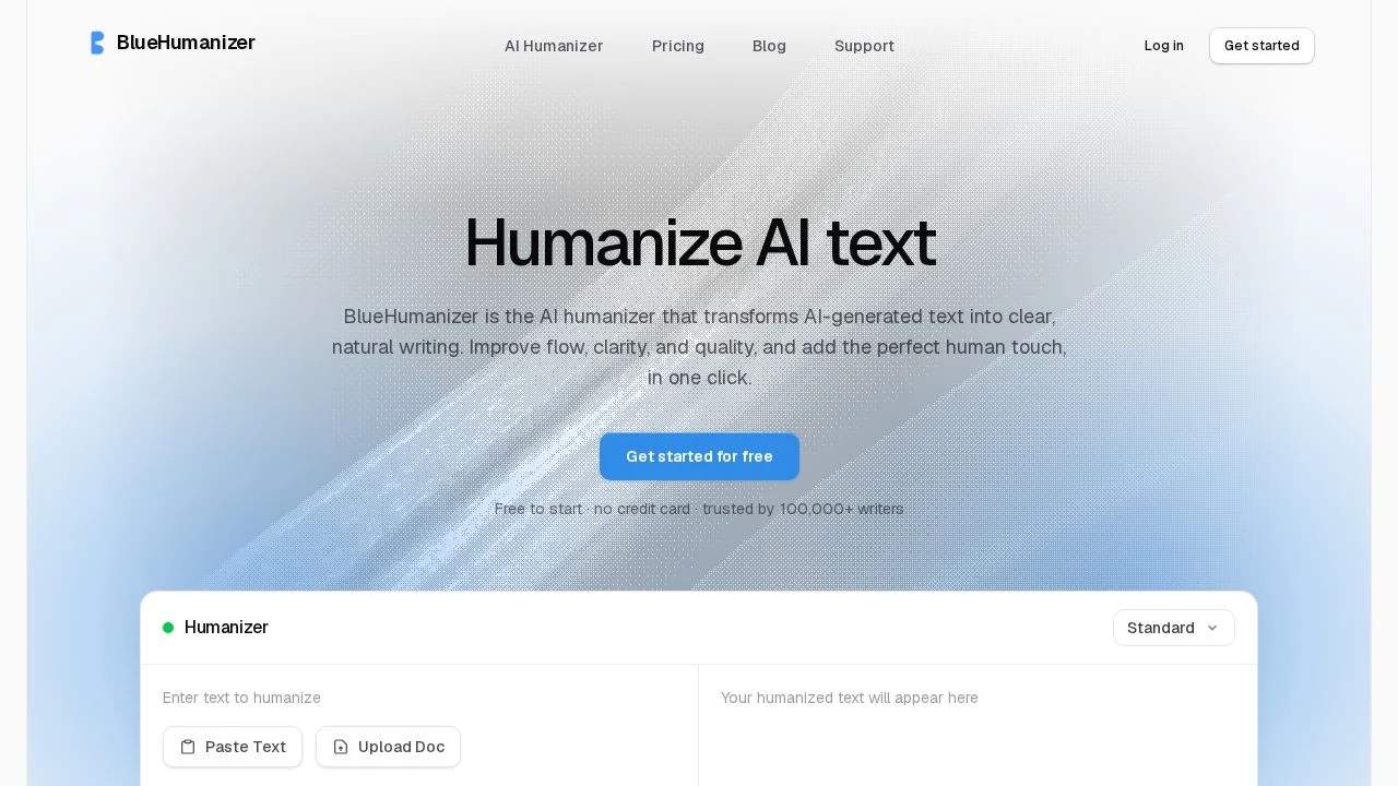 BlueHumanizer screenshot 1