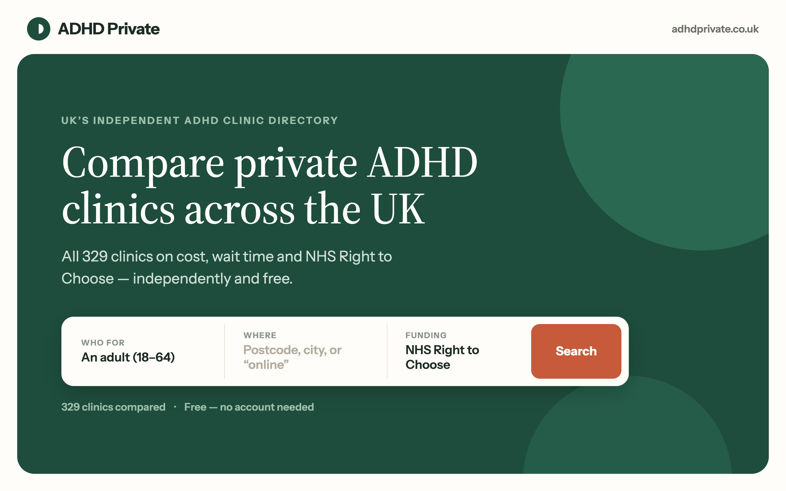 ADHD Private preview