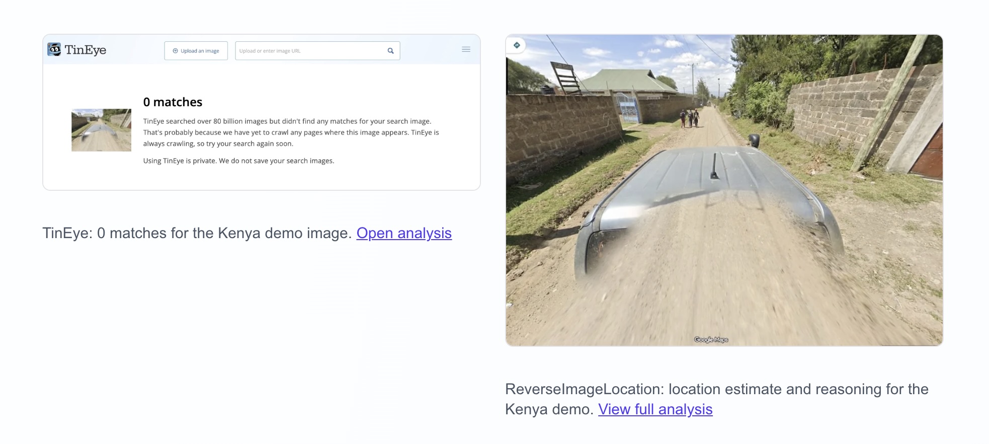 Reverse Image Location preview