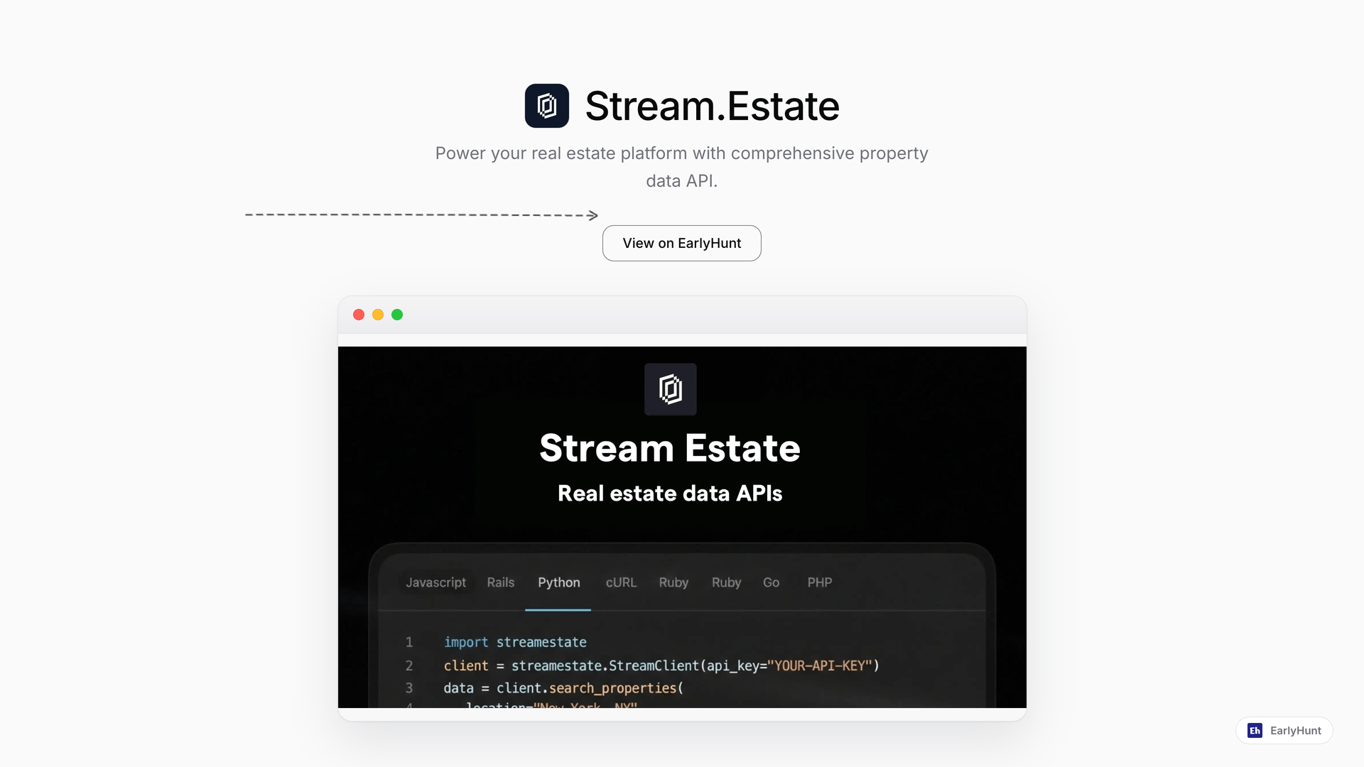Unlock Real Estate Insights with Stream.Estate's Data API