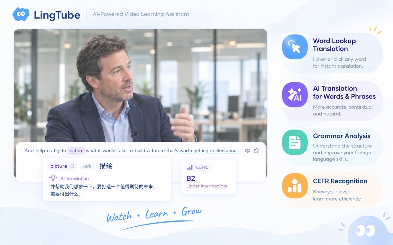 LingTube preview