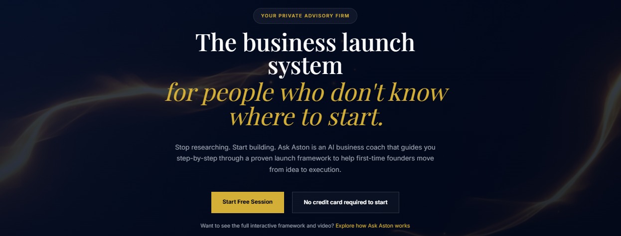 Ask Aston | From Business Idea to First Customer preview