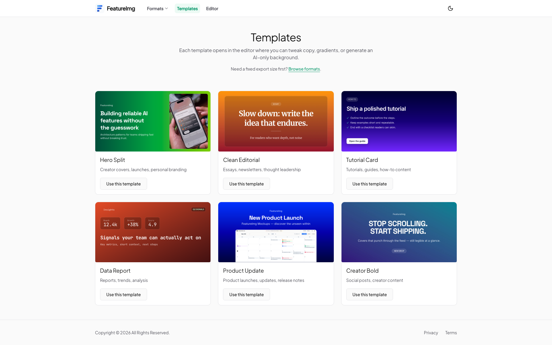 Featured Image Maker preview