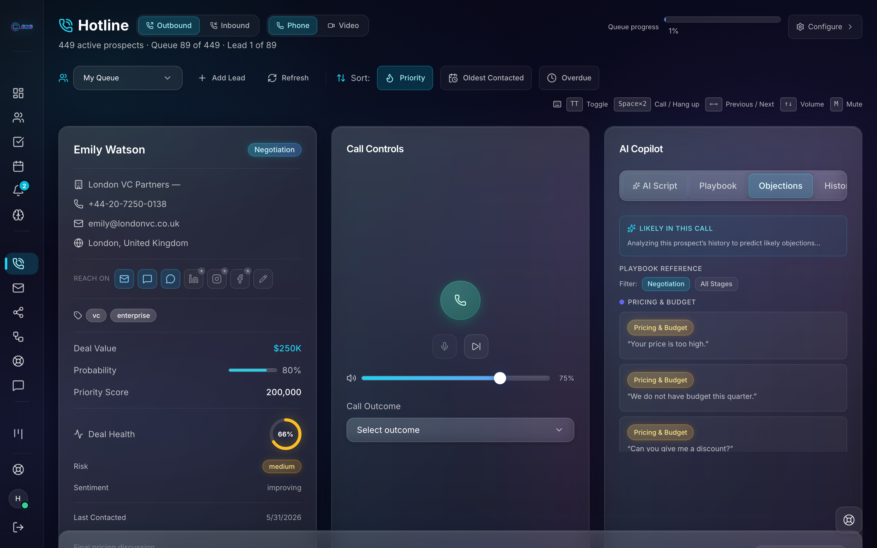 Clozo screenshot 1