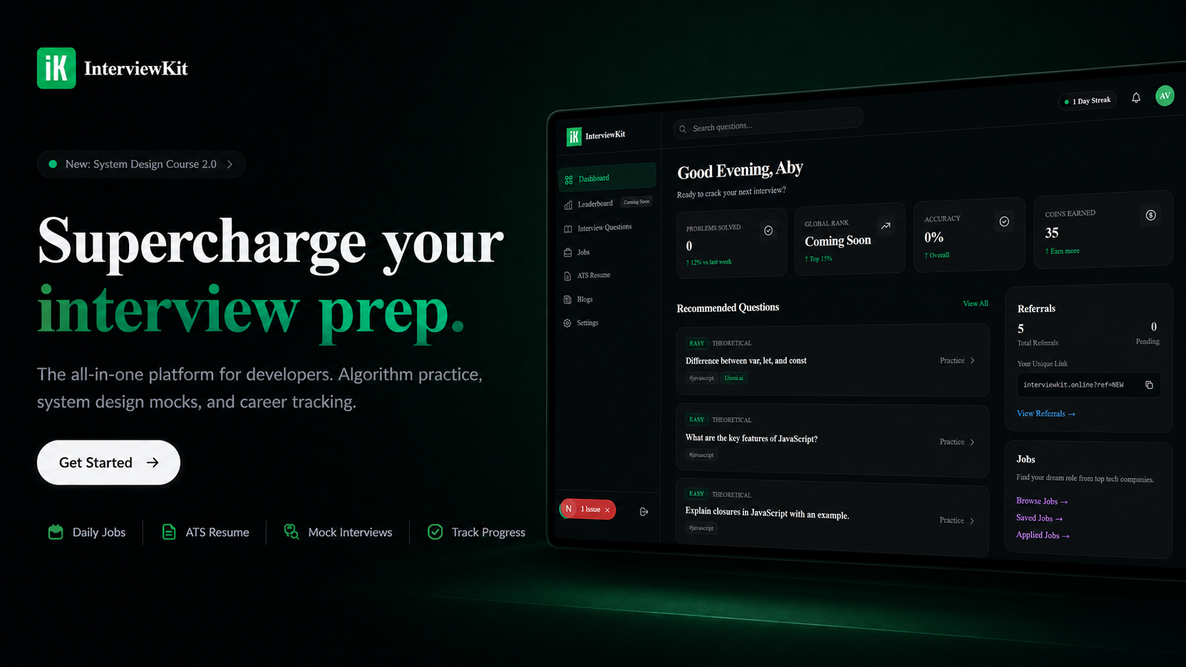 InterviewKit screenshot 1