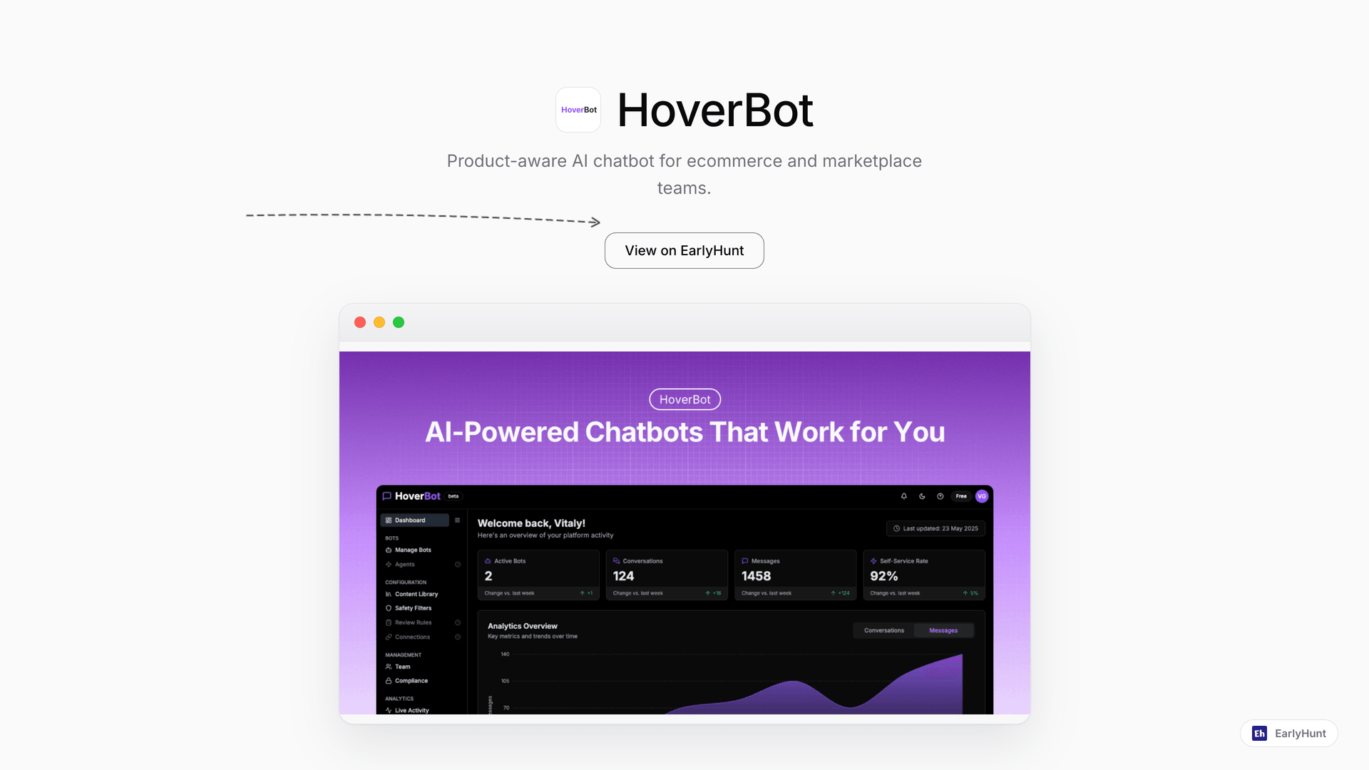 E-commerce Customer Interaction: How HoverBot Enhances Control