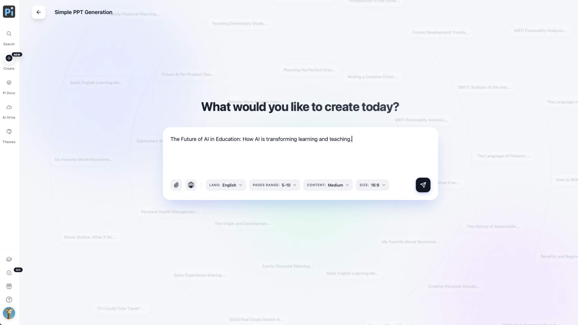Presentation Intelligence preview