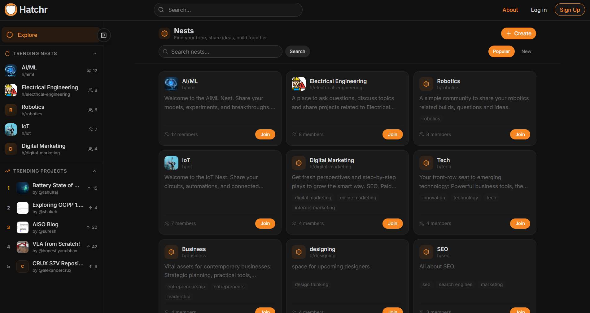 Hatchr preview