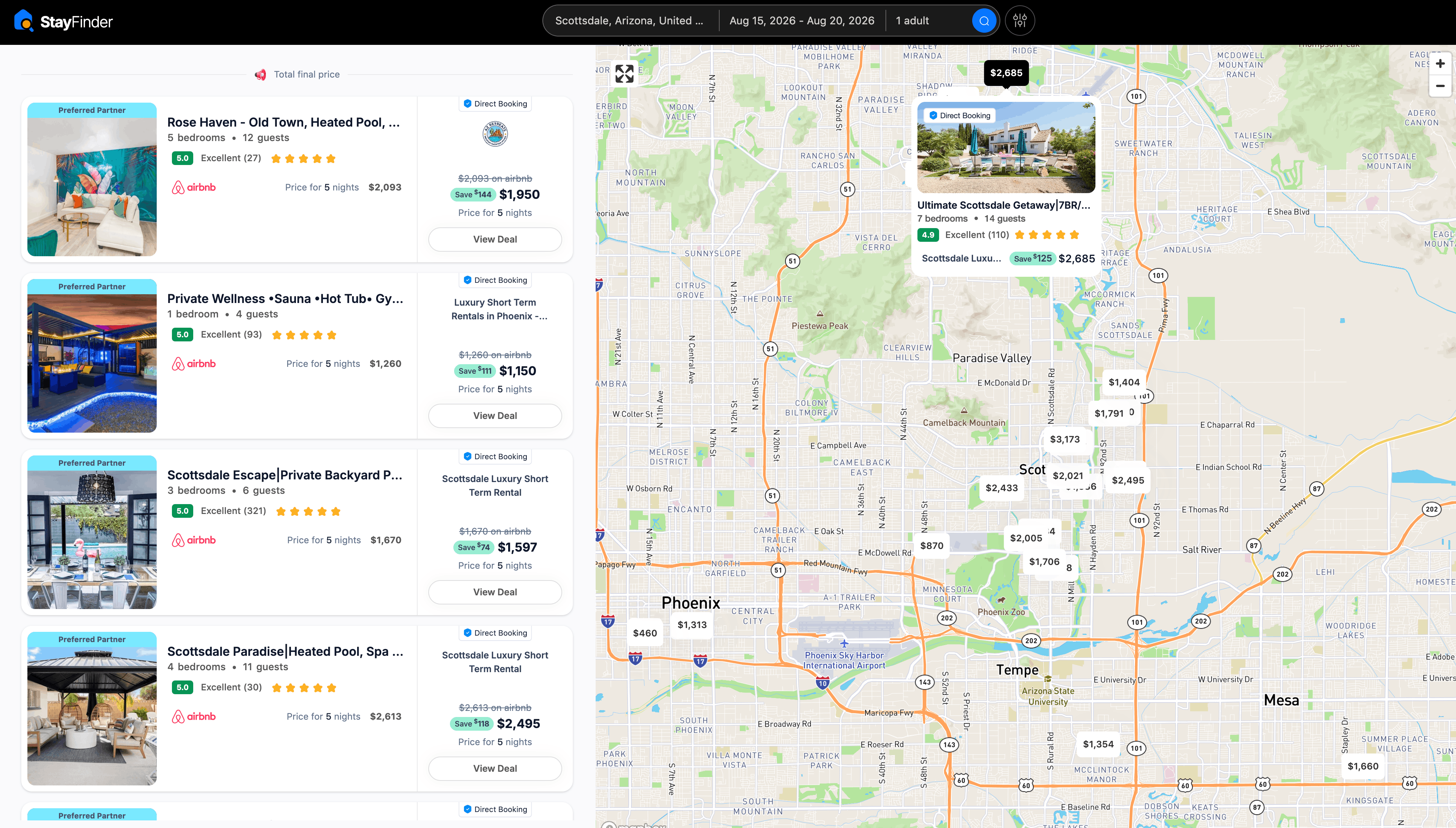 Simplify Airbnb Price Comparisons with StayFinder's Tool