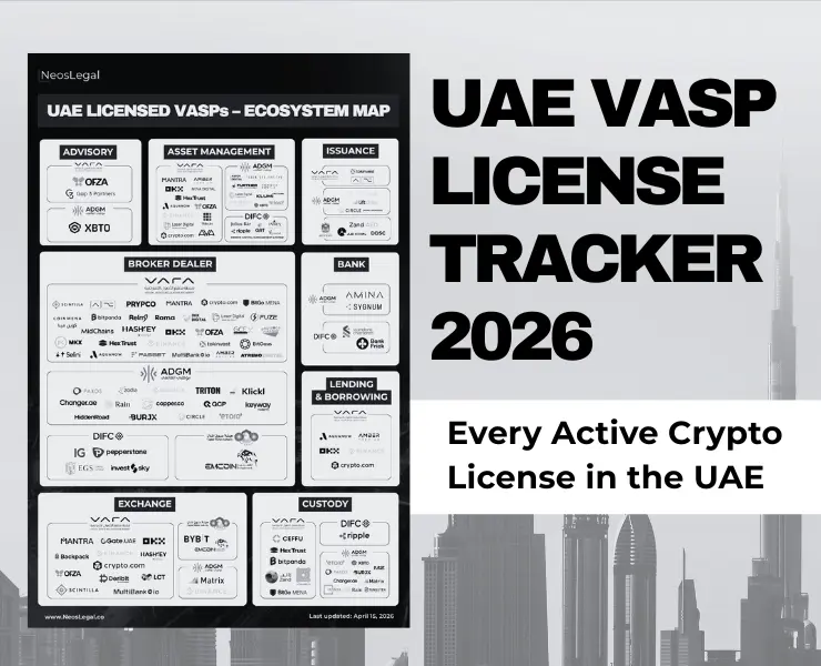 UAE VASP License Tracker website preview