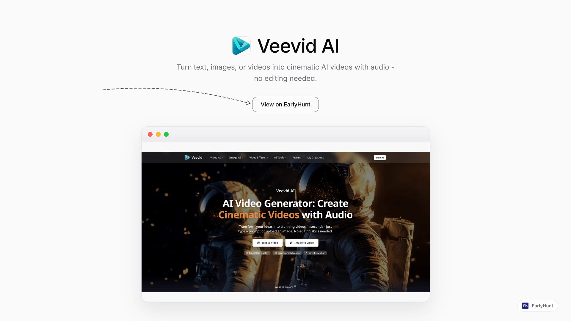 Boost Your Marketing with Veevid's Cinematic AI Videos