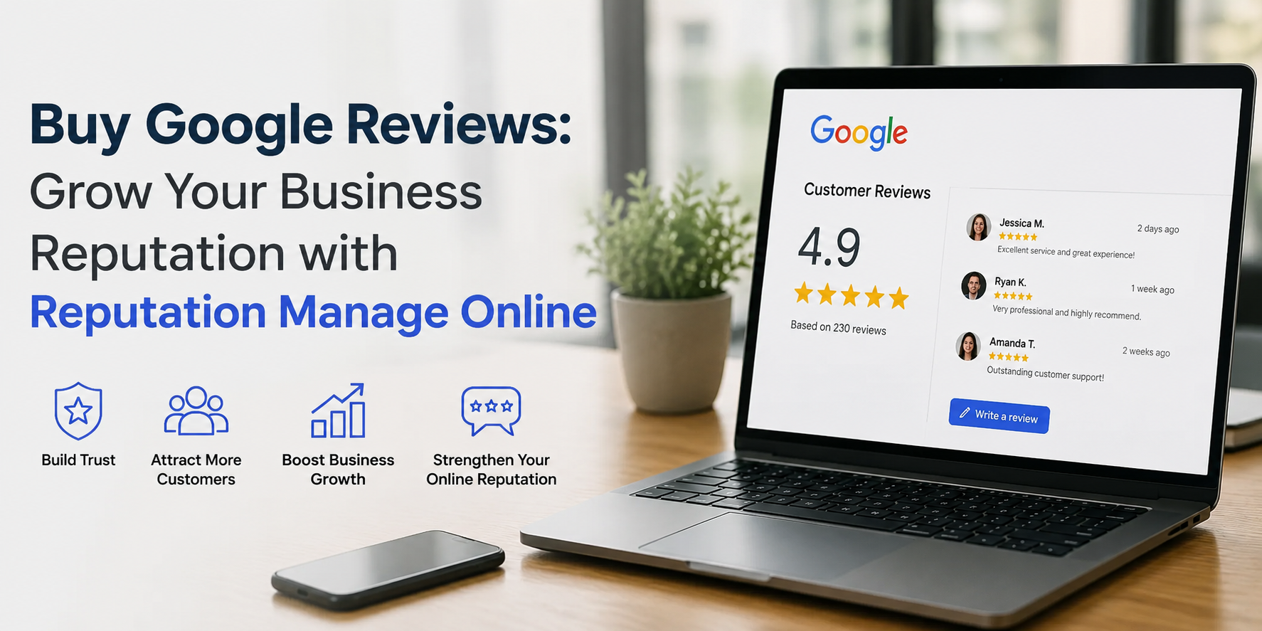 Buy Google Reviews preview