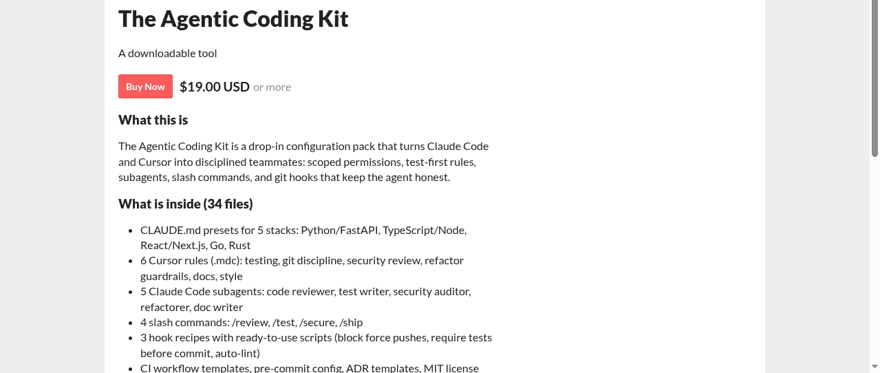 The Agentic Coding Kit preview