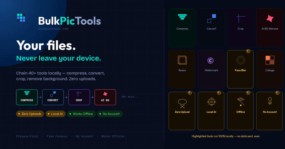 BulkPicTools screenshot 1