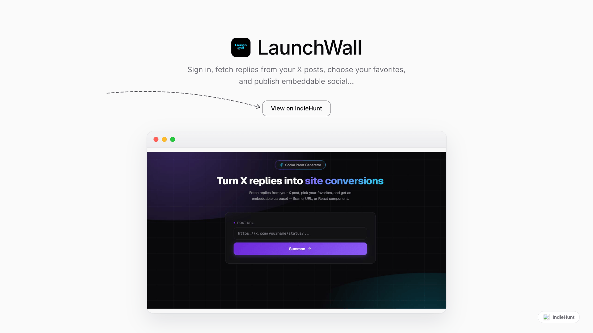 Unlock Social Proof: How LaunchWall Elevates X Replies