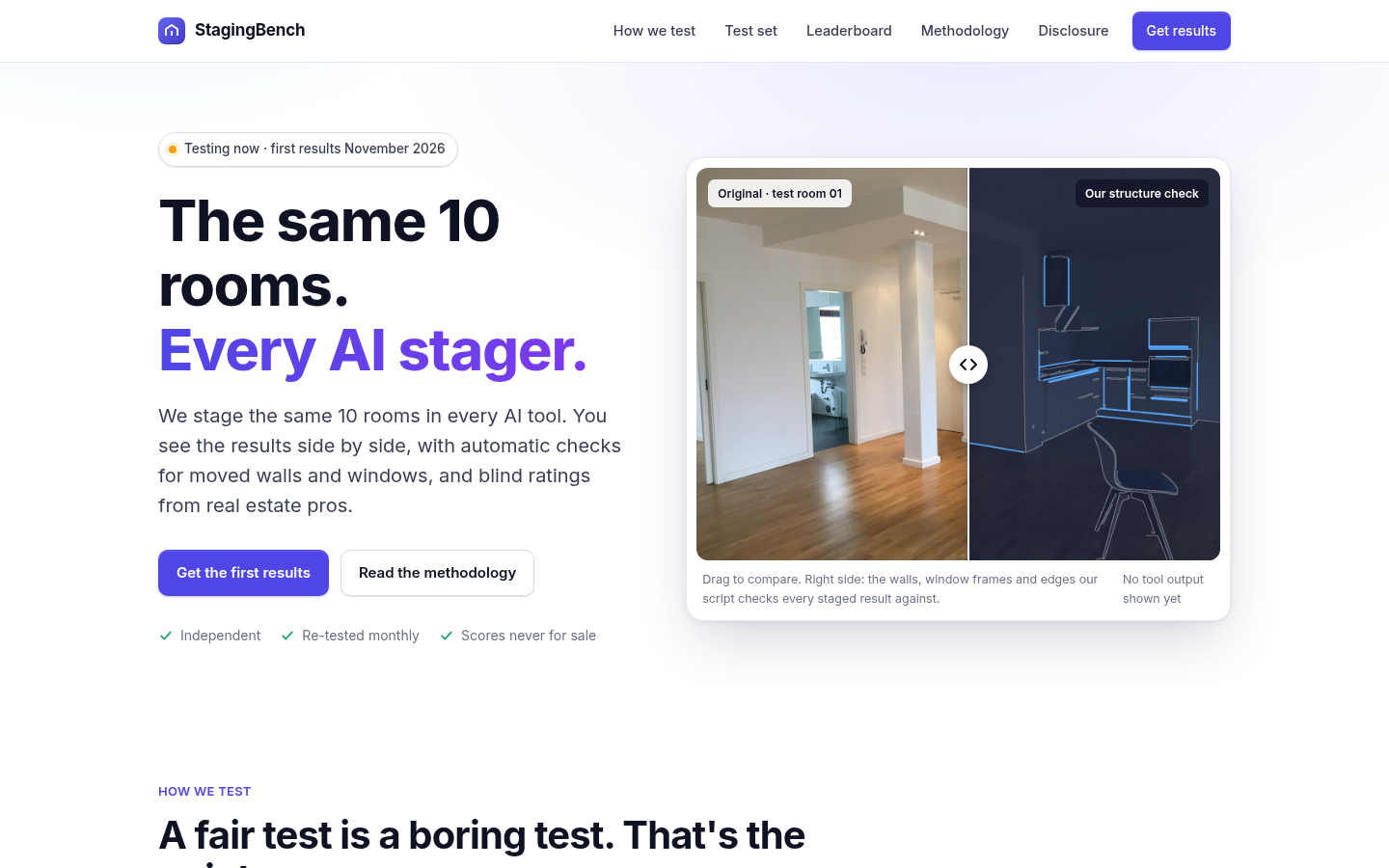 StagingBench preview