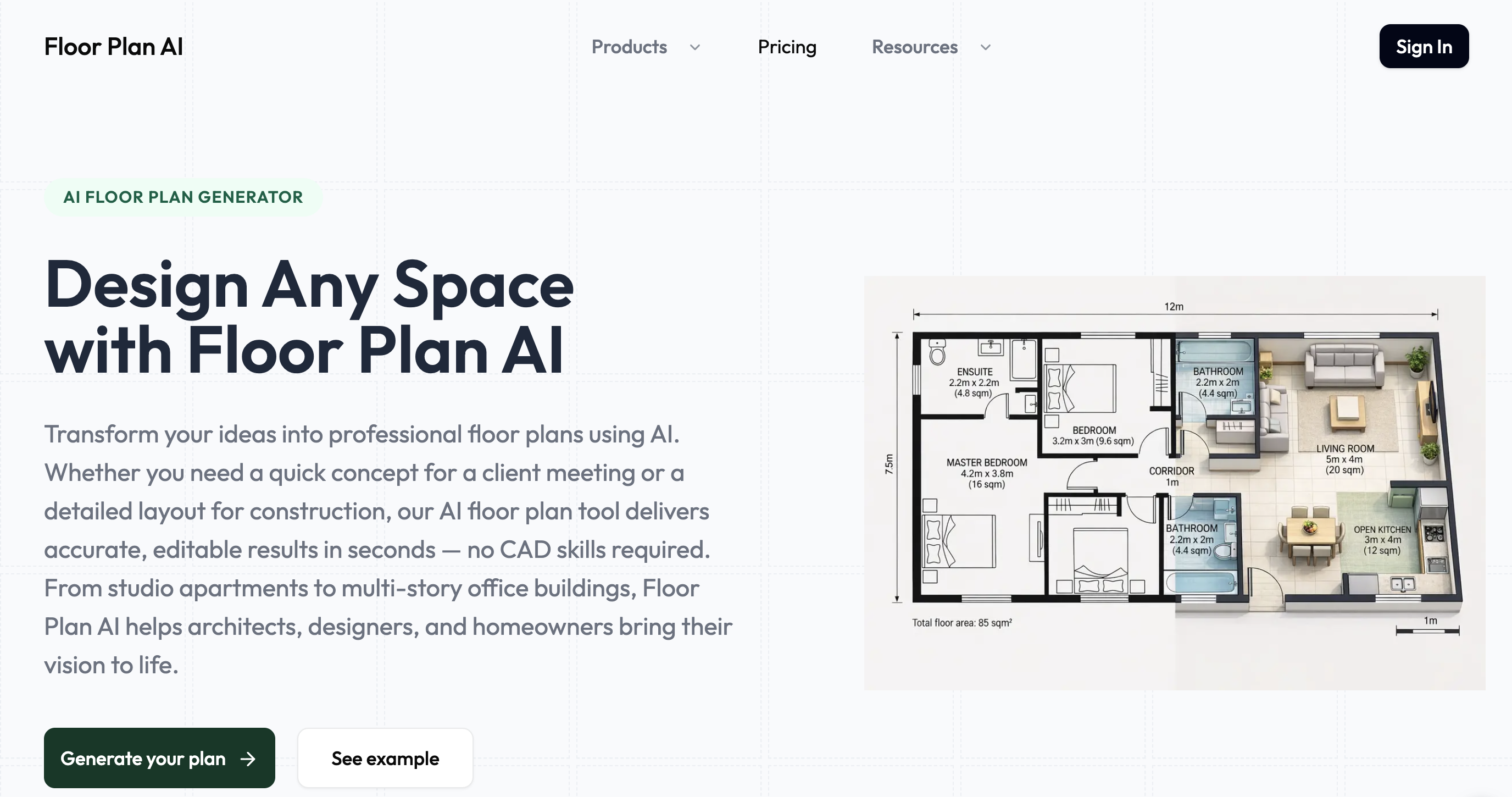 Floor Plan AI preview