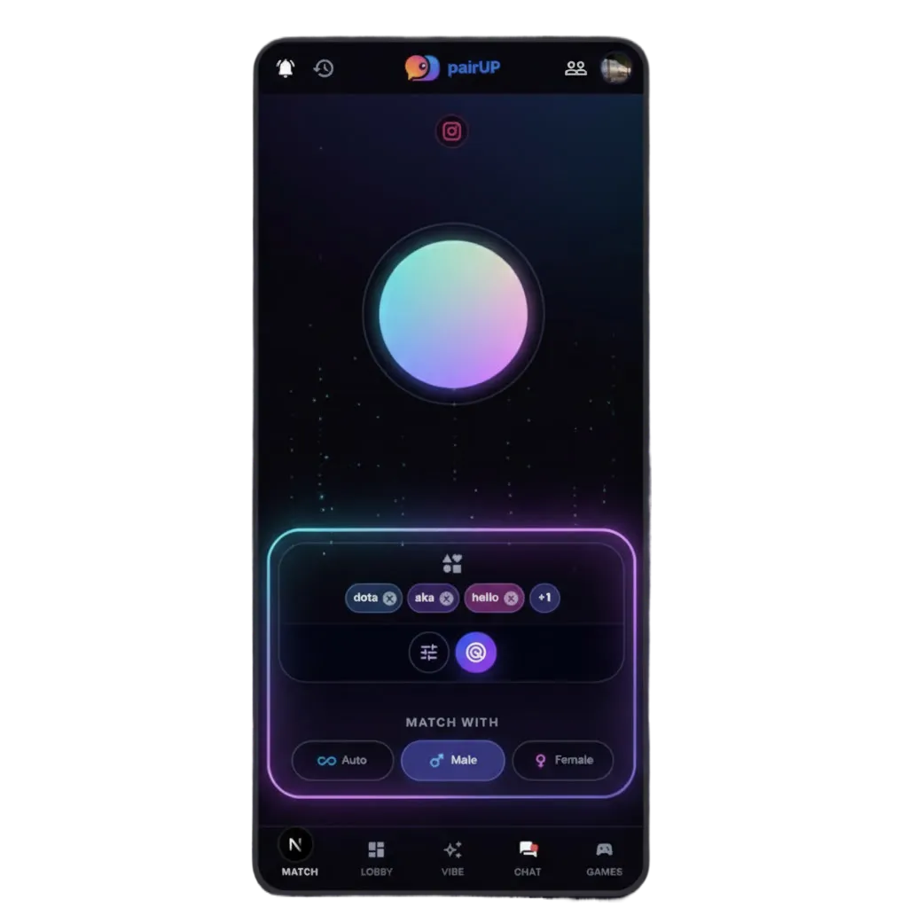 pairup.chat website preview