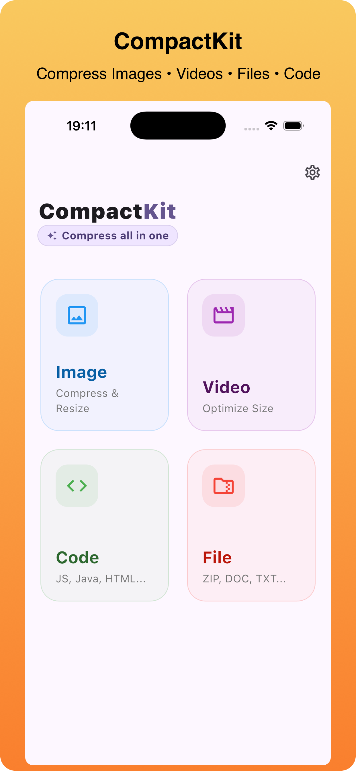 CompactKit - Compress all in one preview