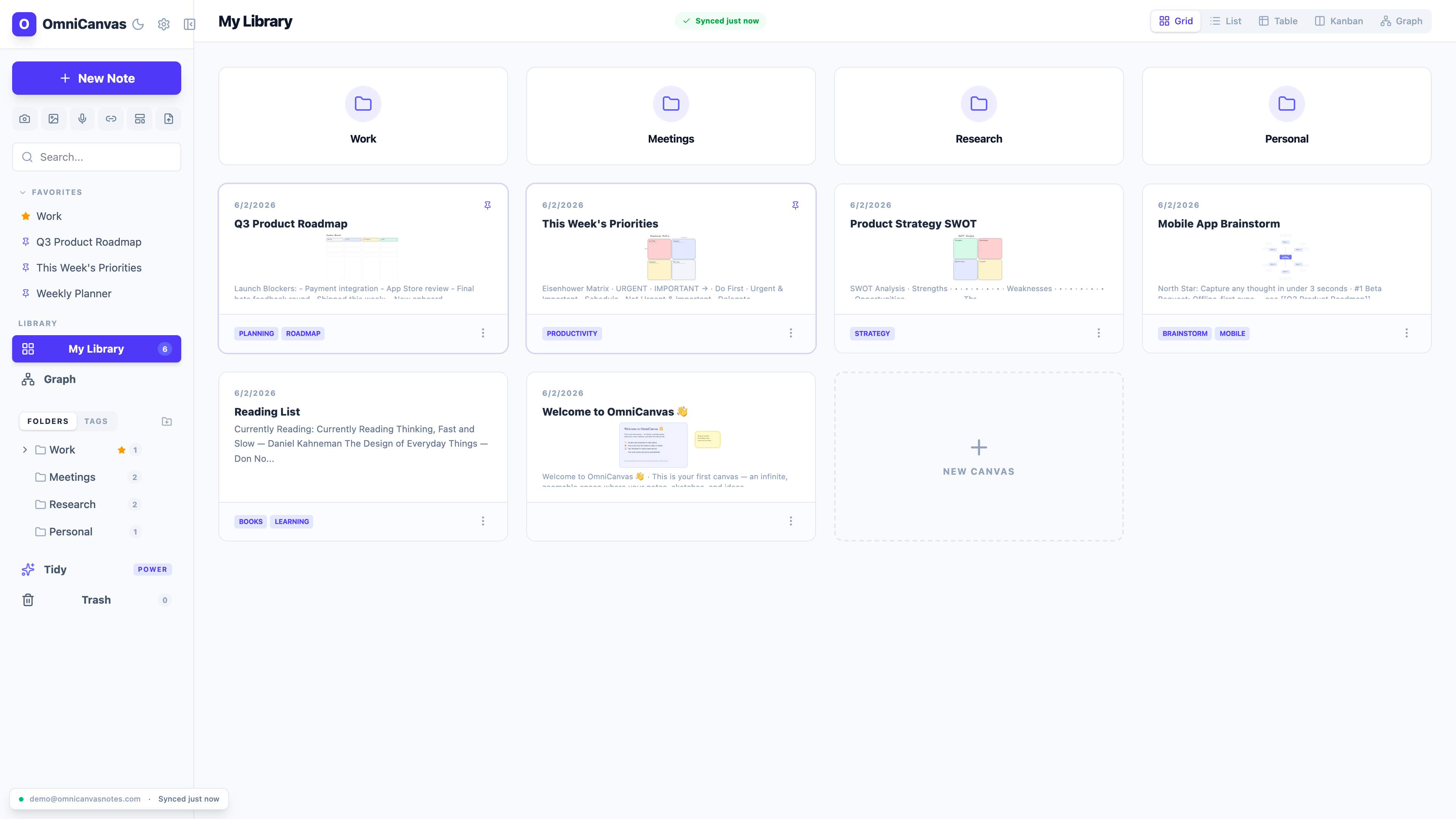 OmniCanvas preview