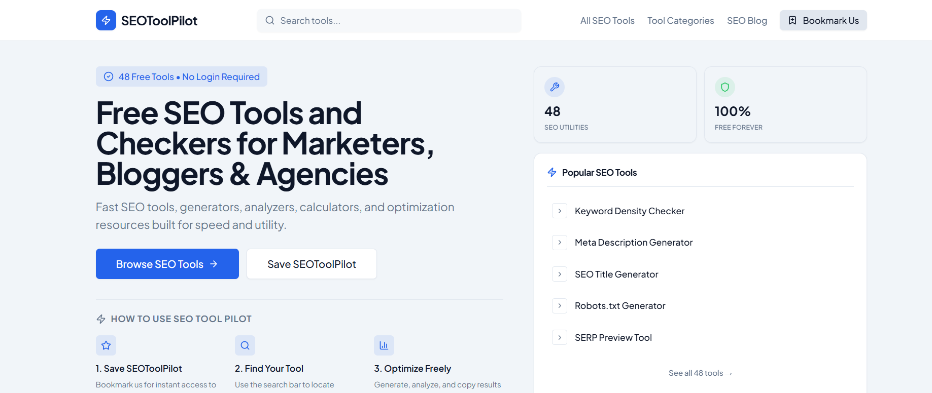 Seotoolpilot preview