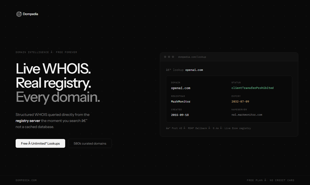 Dompedia screenshot 1