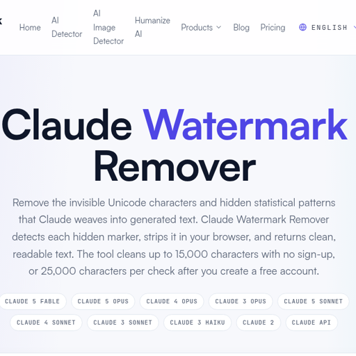 Claude Watermark Remover preview
