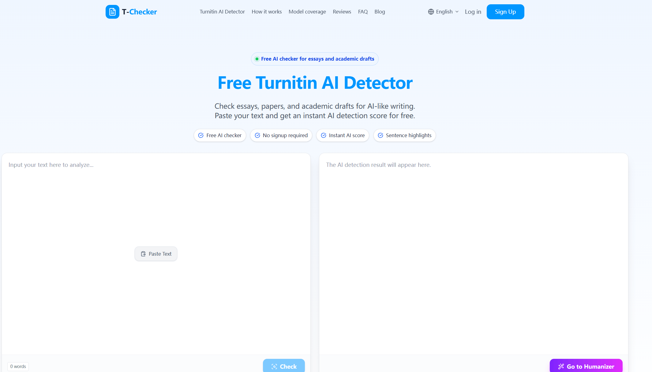 T-Checker preview